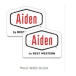 Sticker for Water Bottle  - (LOGO) AIWBS **Signature Required Items**