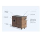 Coffee Station Cabinet Hubert