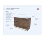 Coffee Station Spring USA Stationary