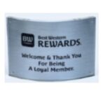 Best Western Rewards Recognition Plaque