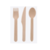 Hoffmaster Wooden Disposable Cutlery