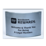 Best Western Rewards Recognition Plaque *Branded & Signature Item*