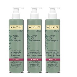 LaCoupe Argan Oil Shampoo, Conditioner, Body Wash
