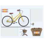 Classic Plus Yellow 3-Speed Bicycle (US Only)
