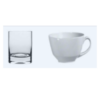 Glass Tumbler and Coffee Mug