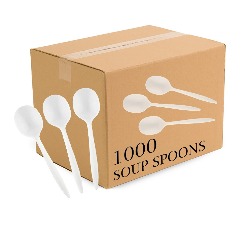 Plastic Soup Spoons