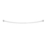 Shower Rod Curved 6″ Polished Stainless Steel