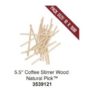 Stir Sticks - Wood