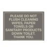 Signage Bathroom