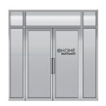 Frosted Vinyl Door Sign