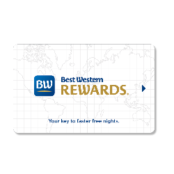 Key Card All Brands best_western_rewards (004) Key Card - RFID AES - MIWA Locks ONLY