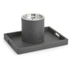 Ice Bucket & Tray Clinton *Signature Item*