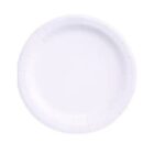Paper Plate 8.5 Inch White