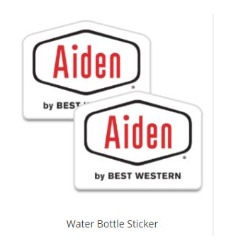 Sticker for Water Bottle - (LOGO) AIWBS **Signature Required Items**