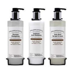 Pharmacopia Black Tea & Fig Shampoo, Conditioner, Body Wash *Required*