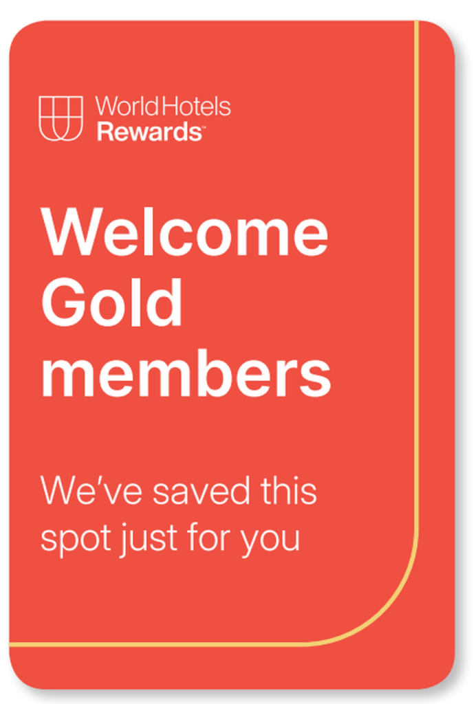 Parking Sign - Gold VIP